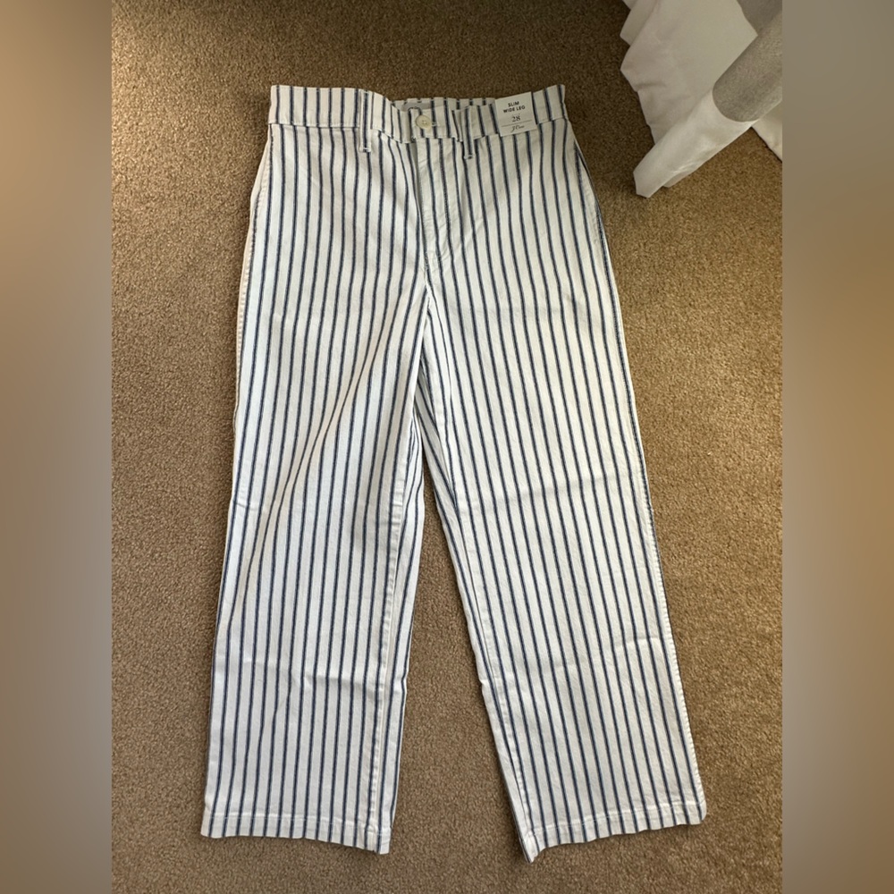 J crew Slim Wide Leg pants